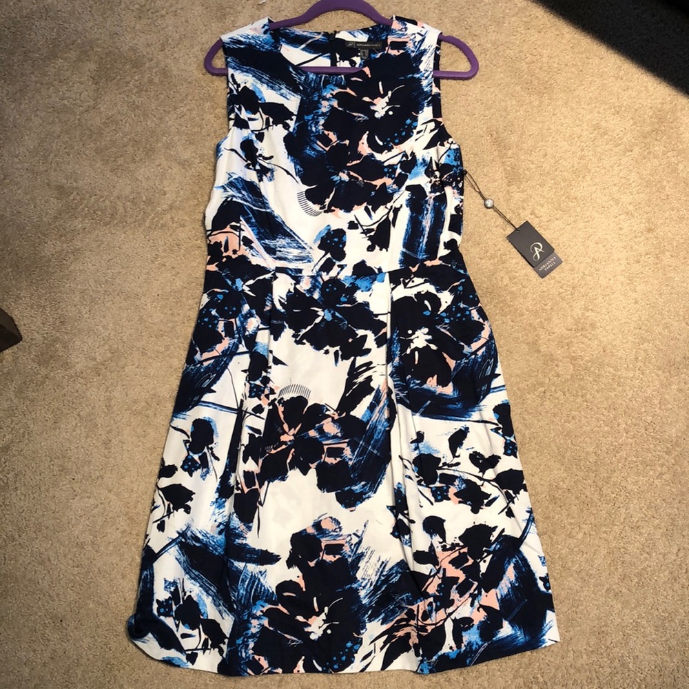 Adrianna Papell dress w/ belt!  12! Never worn!